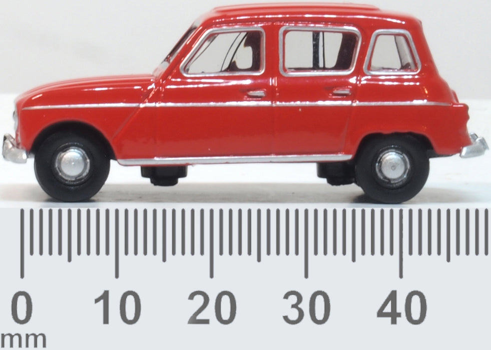 Oxford Diecast Renault 4 Red