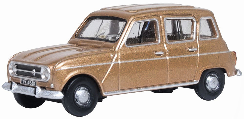 Oxford Diecast Marron Glace Renault 4 1:76. 76RN004