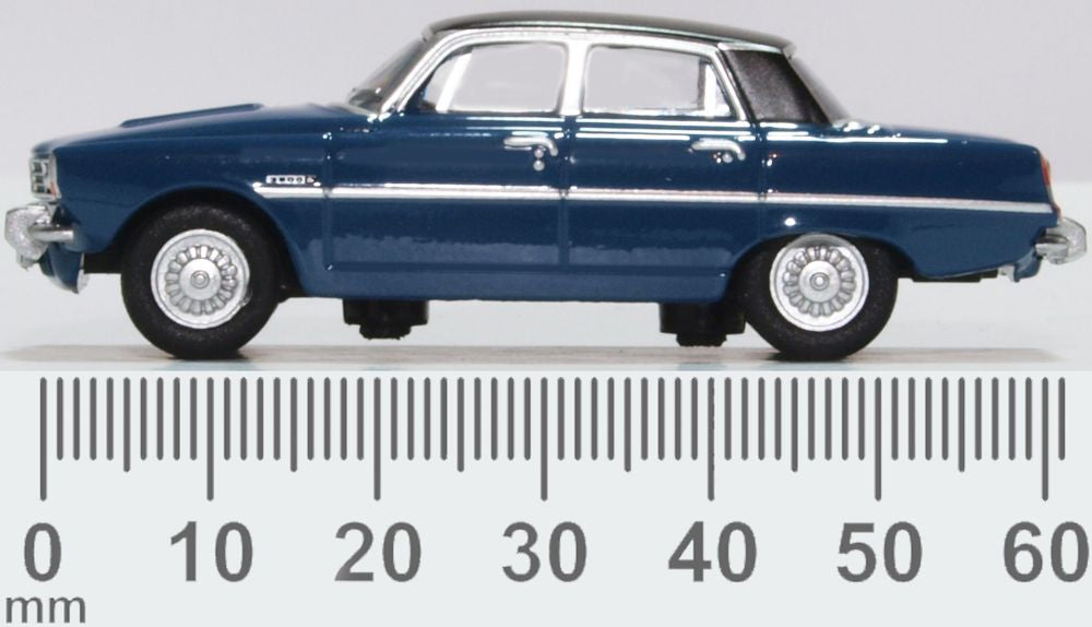 Oxford Diecast Rover P6 Corsica Blue 76RP006