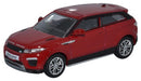 Oxford Diecast Range Rover Evoque Coupe Facelift Firenze Red 76RRE001
