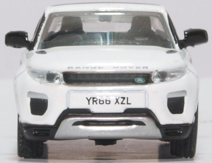 Oxford Diecast Range Rover Evoque Coupe Facelift Fuji White 76RRE002