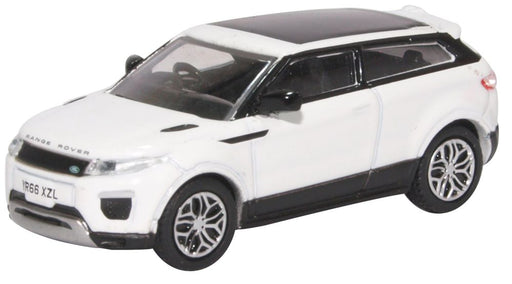 Oxford Diecast Range Rover Evoque Coupe Facelift Fuji White 76RRE002