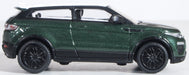 Oxford Diecast Aintree Green Range Rover Evoque Coupe 76RRE003
