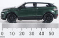 Oxford Diecast Aintree Green Range Rover Evoque Coupe 76RRE003