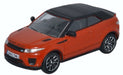 Oxford Diecast Range Rover Evoque Convertible Phoenix Orange 76RREC001
