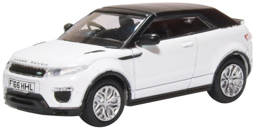 Oxford Diecast Range Rover Evoque Convertible Fuji White 76RREC003