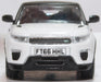 Oxford Diecast Range Rover Evoque Convertible Fuji White 76RREC003