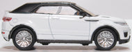 Oxford Diecast Range Rover Evoque Convertible Fuji White 76RREC003