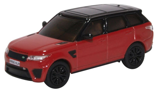 Oxford Diecast Range Rover Sport SVR Firenze Red 76RRS003