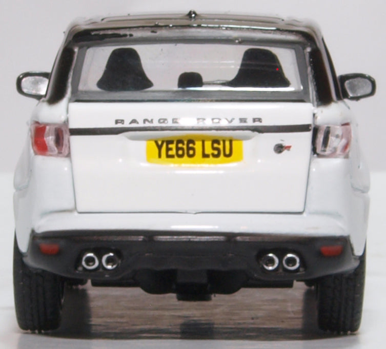Oxford Diecast Range Rover Sport SVR Fuji White 76RRS004