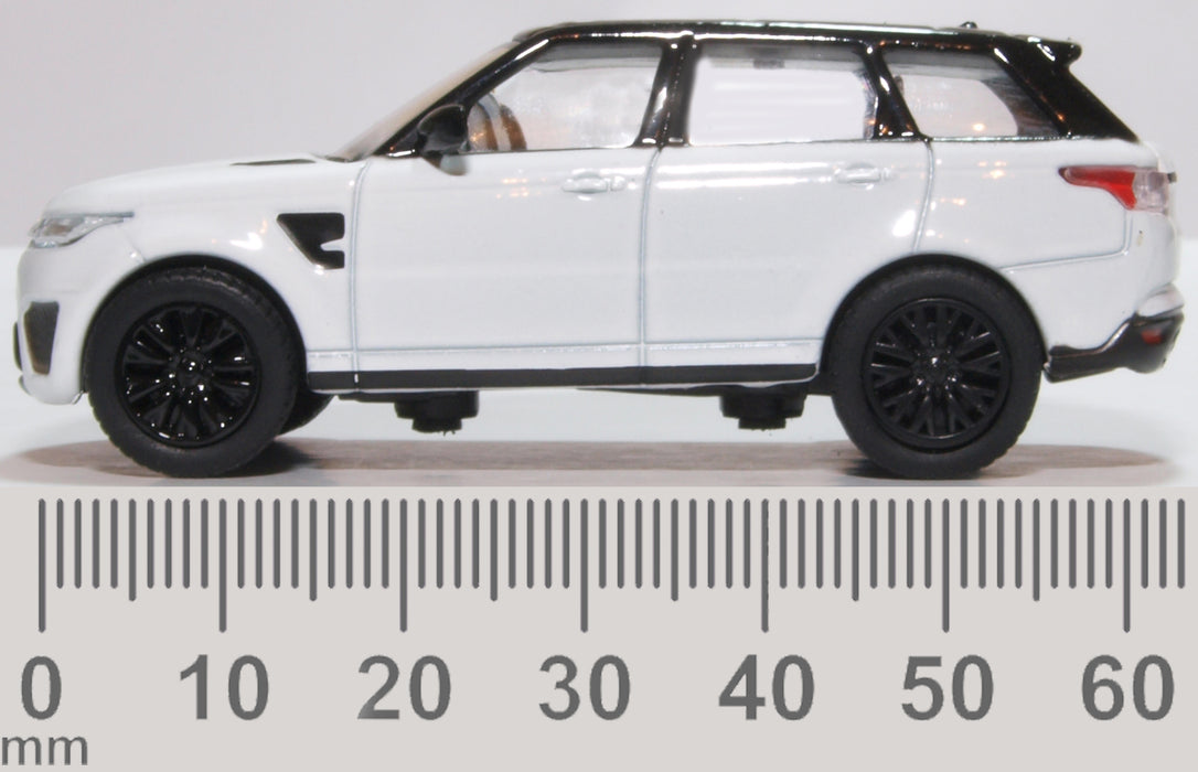 Oxford Diecast Range Rover Sport SVR Fuji White 76RRS004