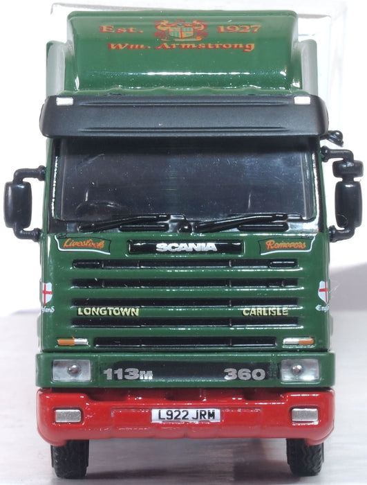 Oxford Diecast Scania 143 40ft Fridge Trailer William Armstrong