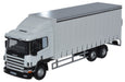 Oxford Diecast Scania 6 Wheel Curtainside Lorry White - 1:76 Scale 76S94003