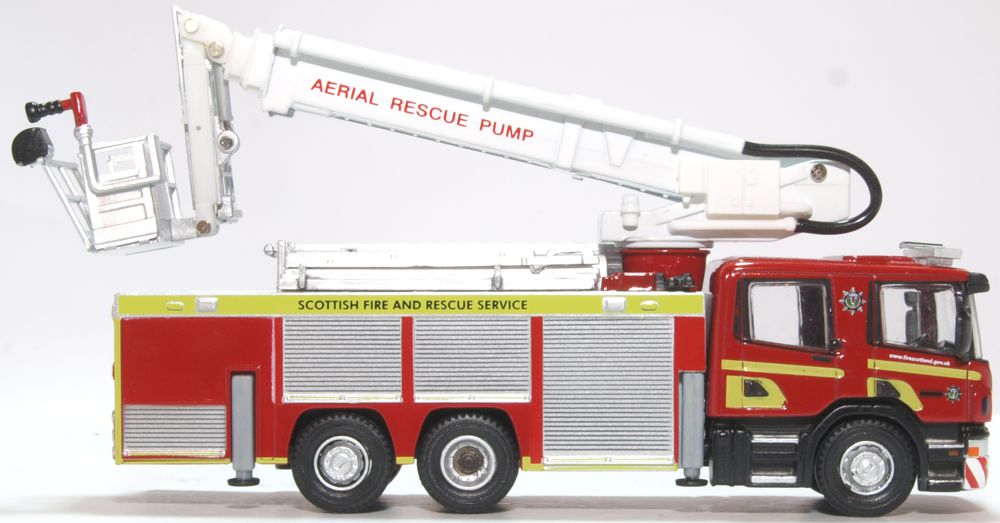 Oxford Diecast Scania ARP Scottish Fire & Rescue 76SAL006