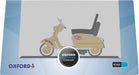 Oxford Diecast Scooter Gold 1:76 Scale. 76SC004