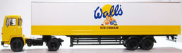 Oxford Diecast Walls Ice Cream Scania 110 40ft Box Trailer 76SC110004