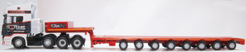 Oxford Diecast Scania Topline Nooteboom Low Loader Smiths, Bridgend -1:76 Scale 76SCA05LL Right