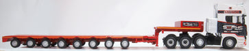 Oxford Diecast Scania Topline Nooteboom Low Loader Smiths, Bridgend -1:76 Scale 76SCA05LL Right