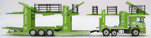Oxford Diecast Scania Car Transporter Green Tiger 76SCT004