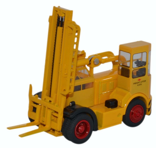 Oxford Diecast Shelvoke & Drewry Freightlifter British Rail yellow 76SDF003