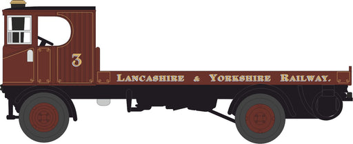 76SEN003 Lancashire & Yorkshire Railway Sentinel Flatbed