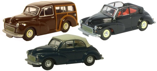 Oxford Diecast Triple Morris Minor Set 76SET07B