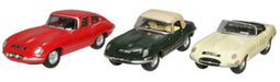 Oxford Diecast E  Type Triple Set - 1:76 Scale 76SET13