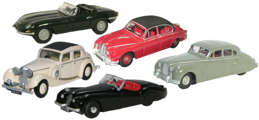 Oxford Diecast 5 Piece Jaguar Collection 76SET14A