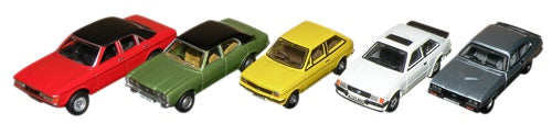 Oxford Diecast 5 Piece Ford Set 76SET41