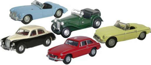 Oxford Diecast 5 Piece MG Set 76SET42