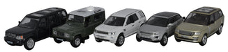Oxford Diecast 5 Piece Land Rover Set  -1:76 Scale 76SET44