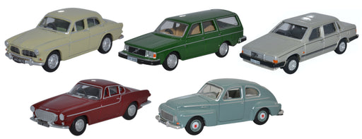 Oxford Diecast 5 Piece Volvo Set 76SET52