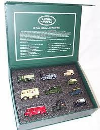 Oxford Diecast 10 Piece Land Rover Military Set 76SET57