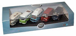 Oxford Diecast 5 Piece VW Camper Set T1/T2/T3/T4/T5/ 76SET67