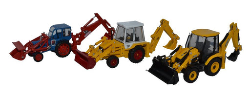 Oxford Diecast 3 Piece JCB Anniversary Set 76SET76