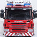 Oxford Diecast South Wales Fire & Rescue Scania Pump Ladder CP28 76SFE012