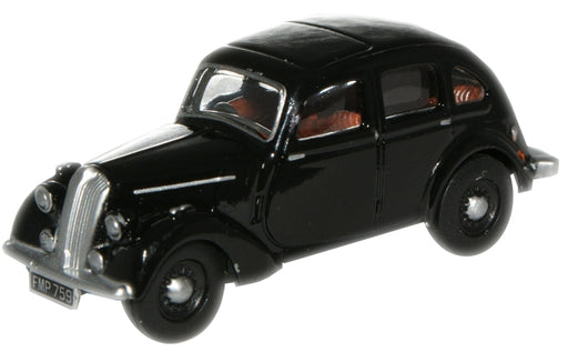 Oxford Diecast Black Standard Flying Twelve - 1:76 Scale 76SFT001