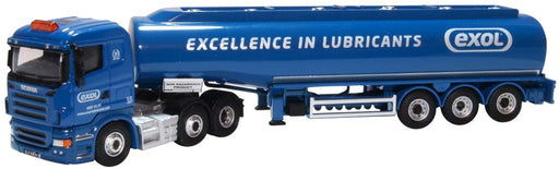 Oxford Diecast Scania Highline Tanker Exol 76SHL04TK