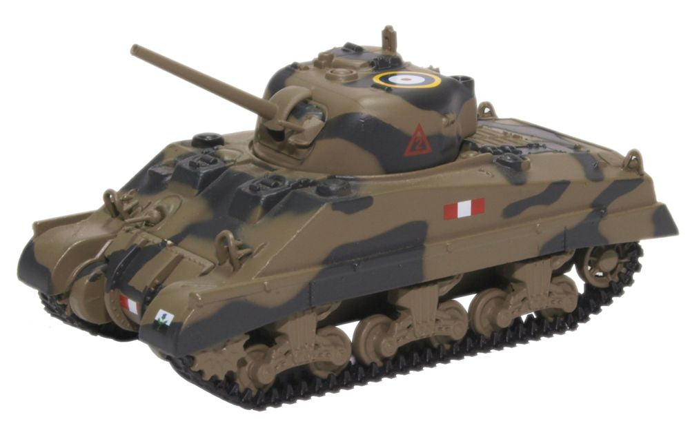 Oxford Diecast Sherman Tank Mk III Royal Scots Greys Italy 1943 76SM002