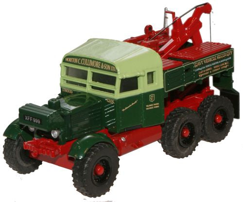 Oxford Diecast Moreton C Cullimore Pioneer Recovery Tractor - 1:76 Sca 76SP001