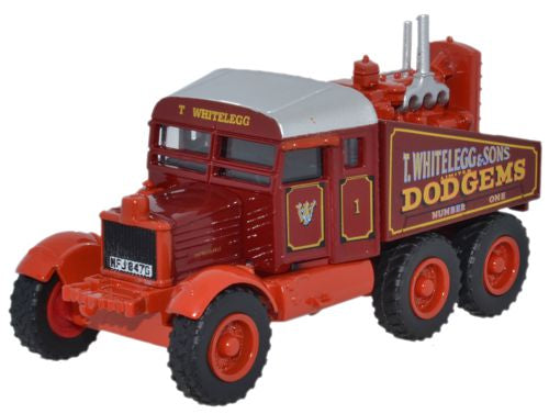 Oxford Diecast Scammell Pioneer Whiteleggs with Tow Hook - 1:76 Scale 76SP012