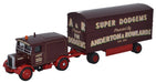 Oxford Diecast Scammell Showtrac & Dodgem Trailer Anderton & Rowland - 76SST005