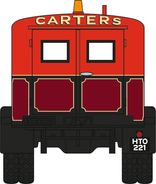 Oxford Diecast Scammell Showtrac Carters 76SST008 Design 