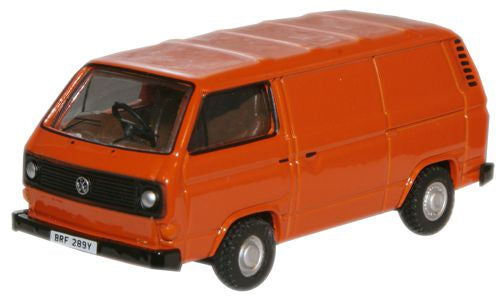 Oxford Diecast Brilliant Orange VW T25 Van - 1:76 Scale 76T25004