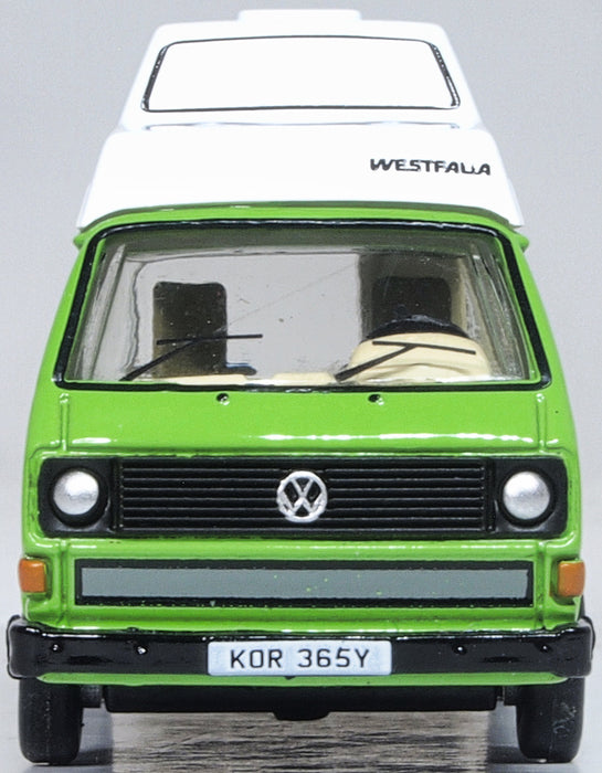 Oxford Diecast Liana Green VW T25 Camper 1:76 Scale. 76T25011