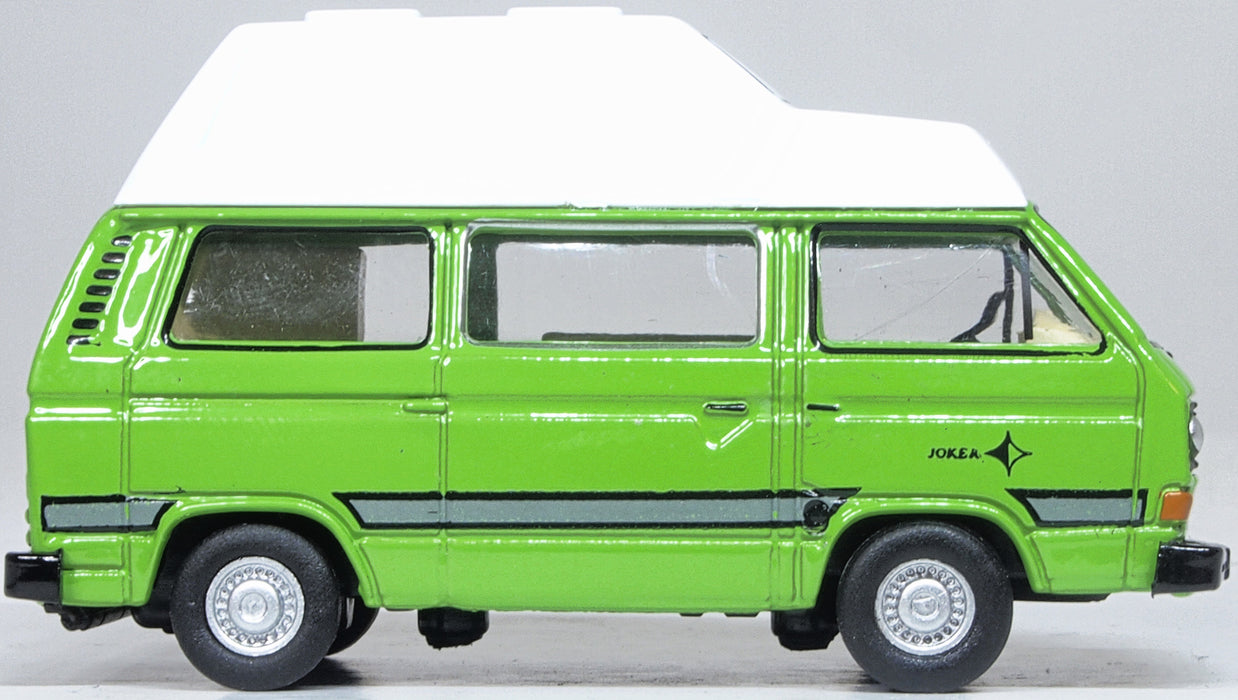 Oxford Diecast Liana Green VW T25 Camper 1:76 Scale. 76T25011