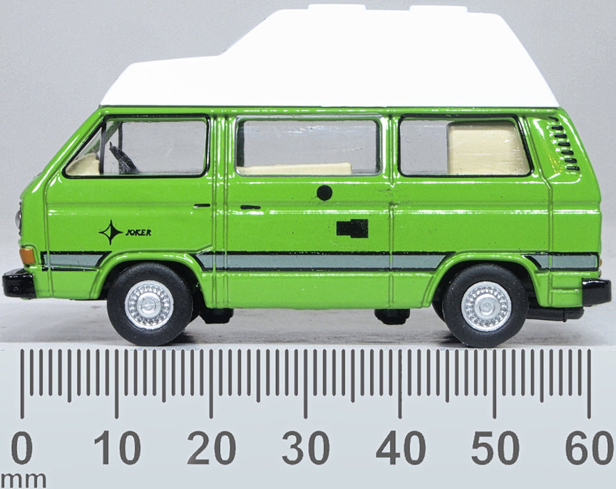 Oxford Diecast Liana Green VW T25 Camper 1:76 Scale. 76T25011