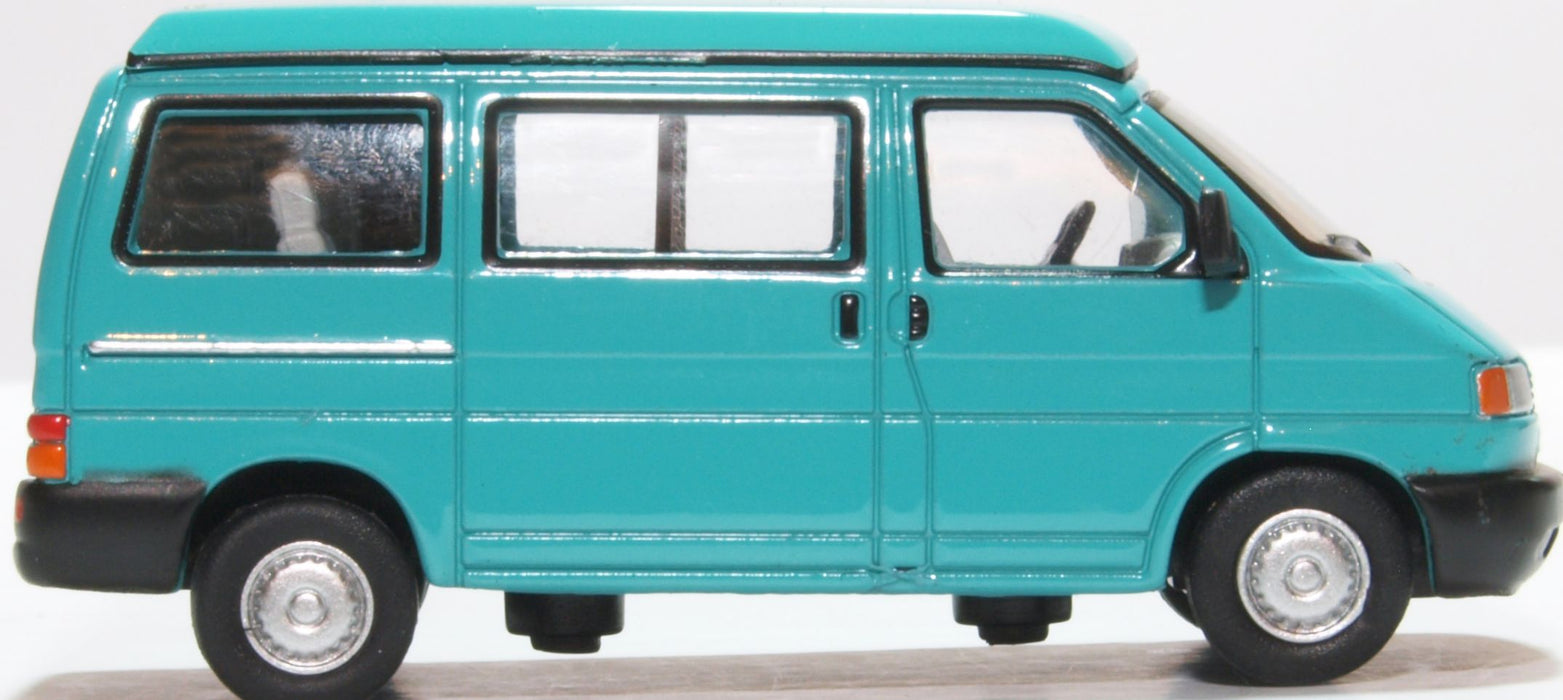 Oxford DIECAST 1:76 Scale VW T4 Westfalia Camper Caribbean Green ...