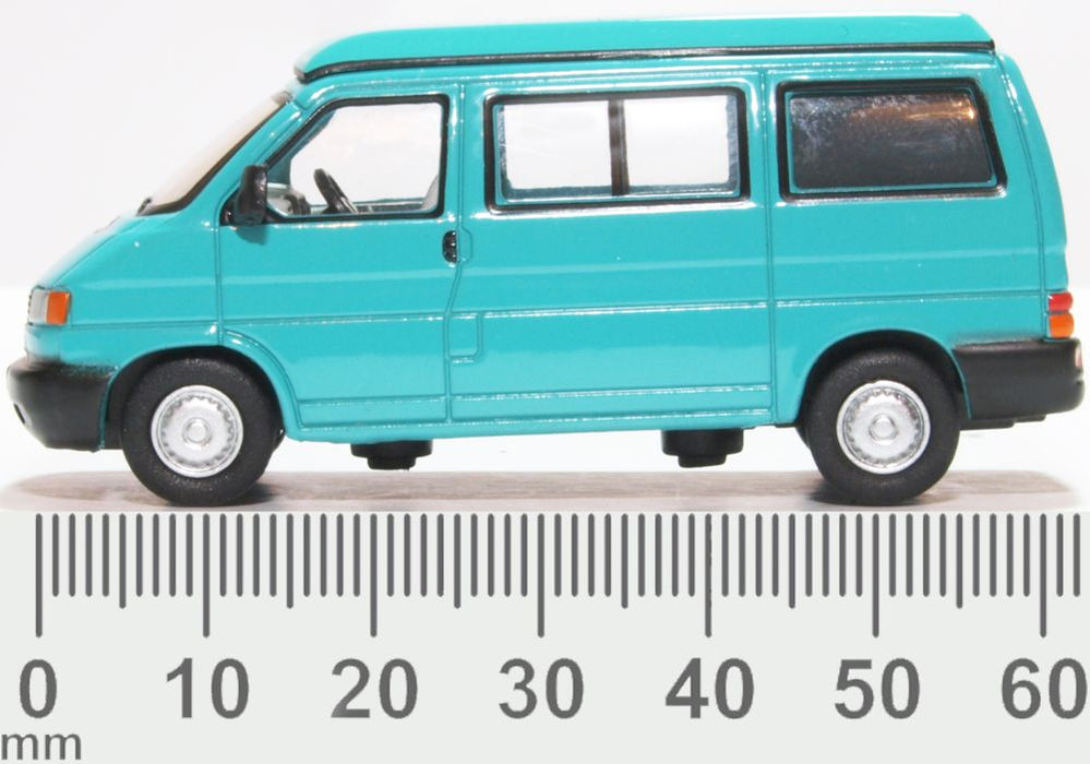 Oxford Diecast VW T4 Westfalia Camper Caribbean Green 76T4003