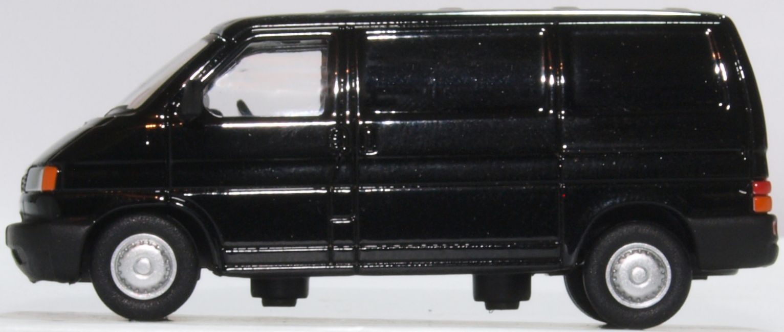 Oxford Diecast VW T4 Van Black 76T4004